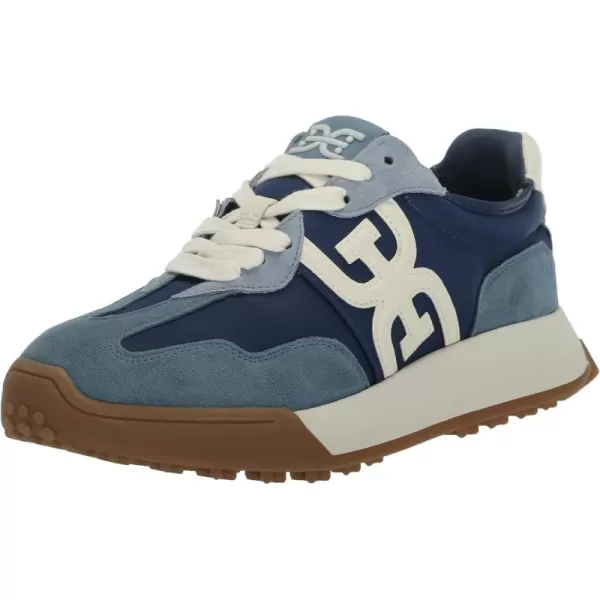 Sam Edelman Womens Langley Lace Up SneakerBlue Multi