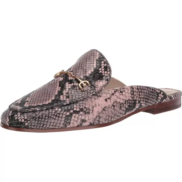 Deco Pink Exotic Snake Print Leather