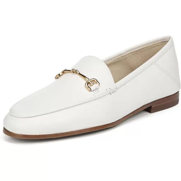 Bright White Smooth Leather
