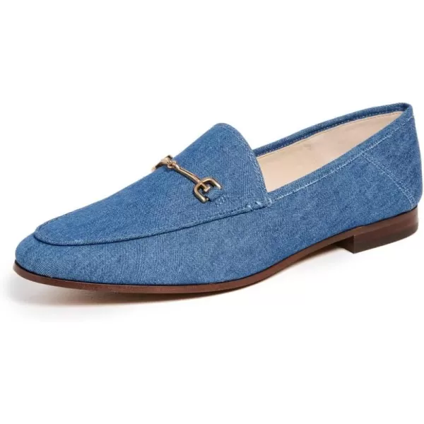Sam Edelman Womens Loraine Bit LoaferWashed Indigo