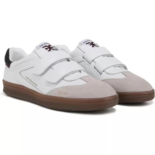 Sam Edelman Womens Talia SneakerBright WhiteBlack