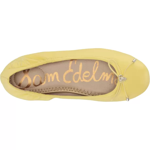 imageSam Edelman Girls Felicia Ballet FlatButter Yellow