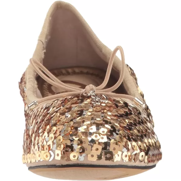 imageSam Edelman Girls Felicia Ballet FlatGold Multi