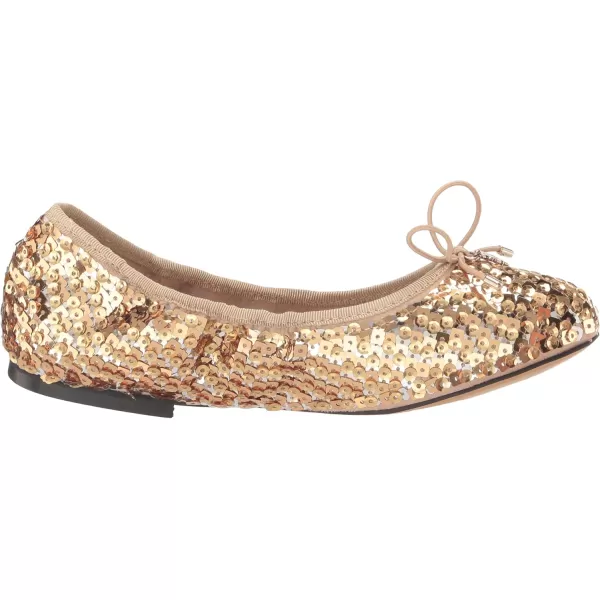 imageSam Edelman Girls Felicia Ballet FlatGold Multi