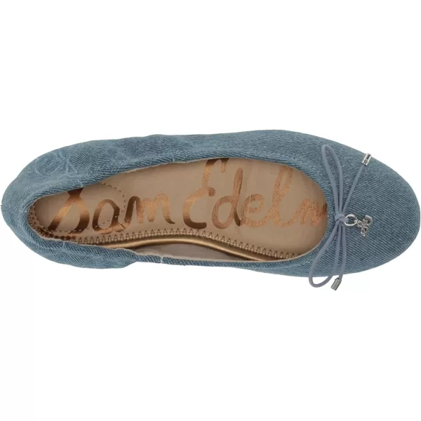 imageSam Edelman Girls Felicia Ballet FlatMontrose Blue