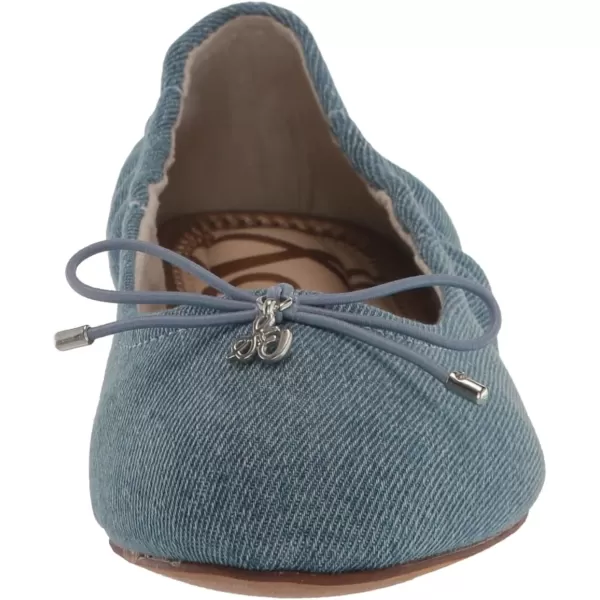 imageSam Edelman Girls Felicia Ballet FlatMontrose Blue