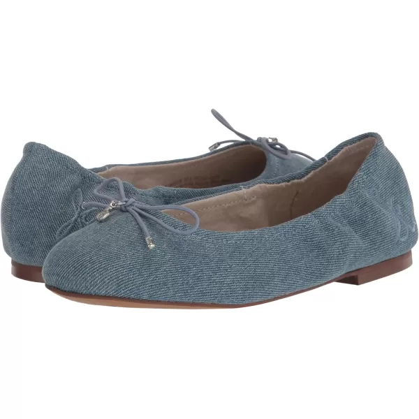 imageSam Edelman Girls Felicia Ballet FlatMontrose Blue