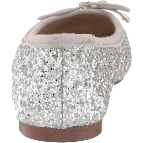 imageSam Edelman Girls Felicia Ballet FlatSoft Silver