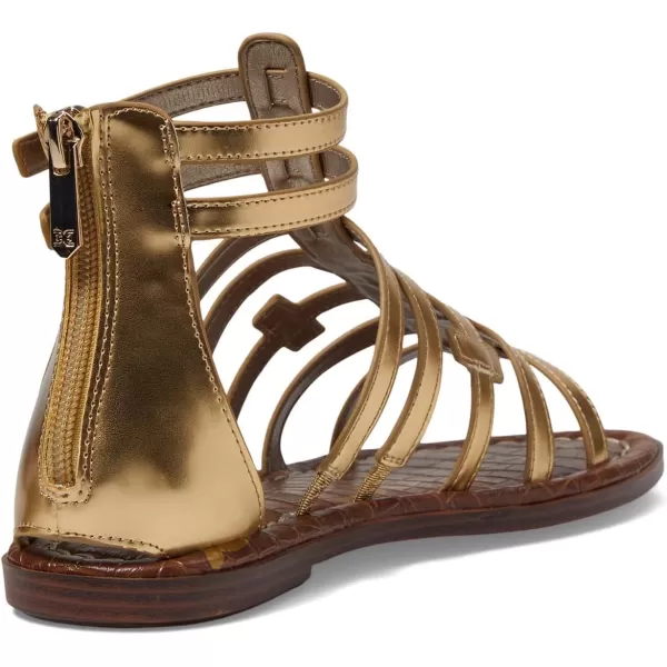 imageSam Edelman Girls Ginnie Gladiator SandalAmber Gold