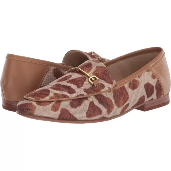 imageSam Edelman Girls Loraine Bit LoaferIvoryTan Giraffe