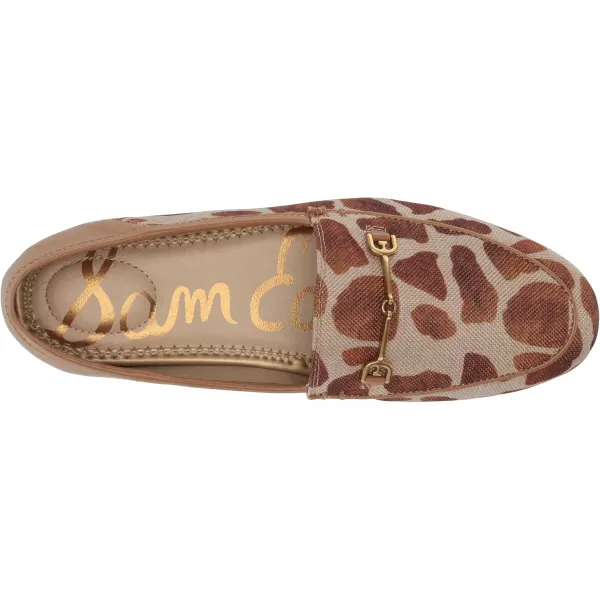 imageSam Edelman Girls Loraine Bit LoaferIvoryTan Giraffe