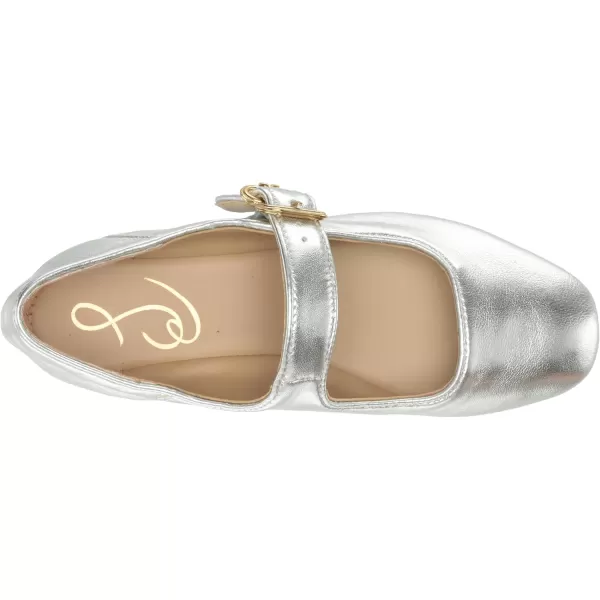 imageSam Edelman Girls Michaela Mary JaneSoft Silver