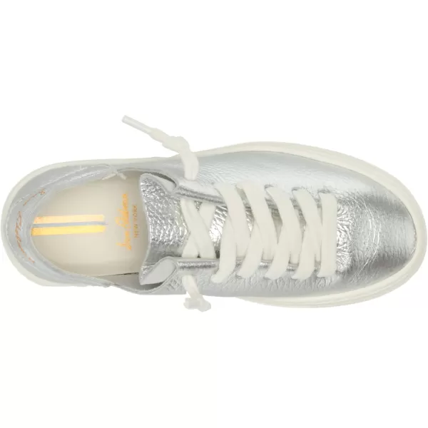 imageSam Edelman Girls Poppy Lace Up SneakerSoft Silver