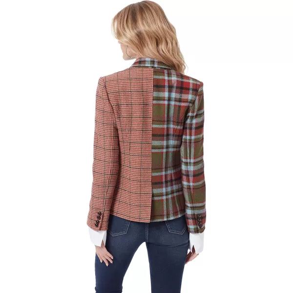 imageSam Edelman Womens Imogen BlazerAlexa Plaid  Capulet Olive