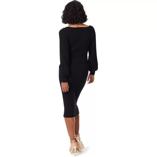 imageWomens Karisa Sweetheart Neck SweaterBlack