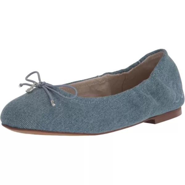 imageSam Edelman Girls Felicia Ballet FlatMontrose Blue