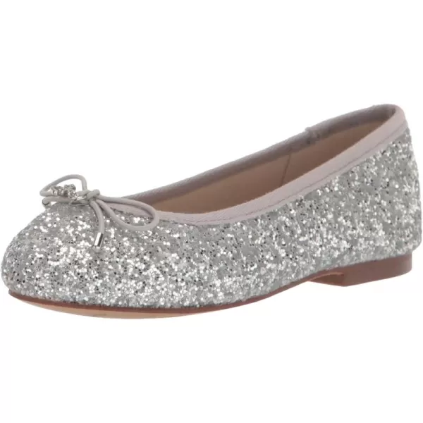 imageSam Edelman Girls Felicia Ballet FlatSoft Silver