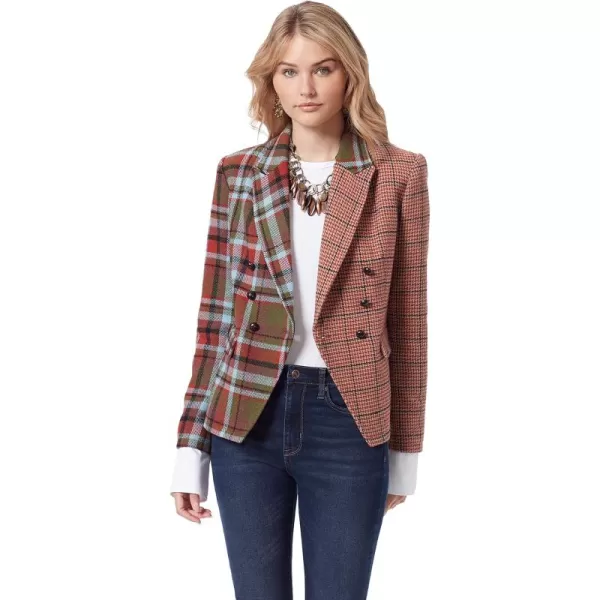 imageSam Edelman Womens Imogen BlazerAlexa Plaid  Capulet Olive