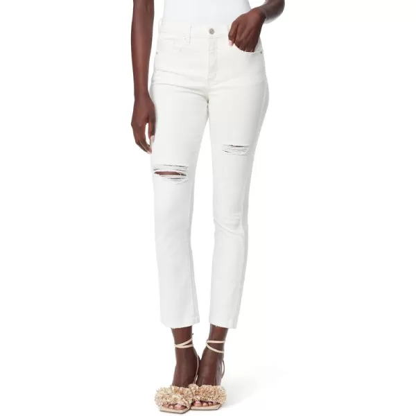 imageWomens Linnie High Rise Kick Flare CropWhite  Destruction