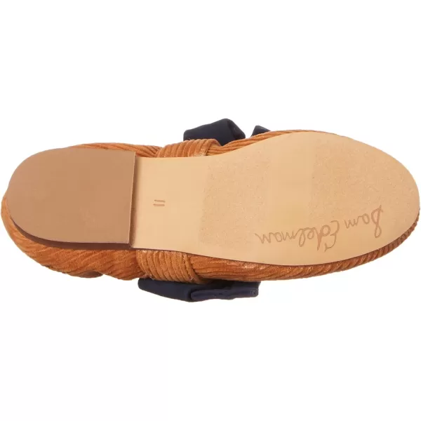 imageSam Edelman Girls Felicity Ballet FlatMustardBaltic Navy