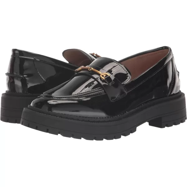 imageSam Edelman Girls Laurs Lug Sole LoaferBlack Patent