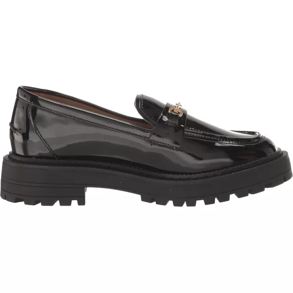 imageSam Edelman Girls Laurs Lug Sole LoaferBlack Patent