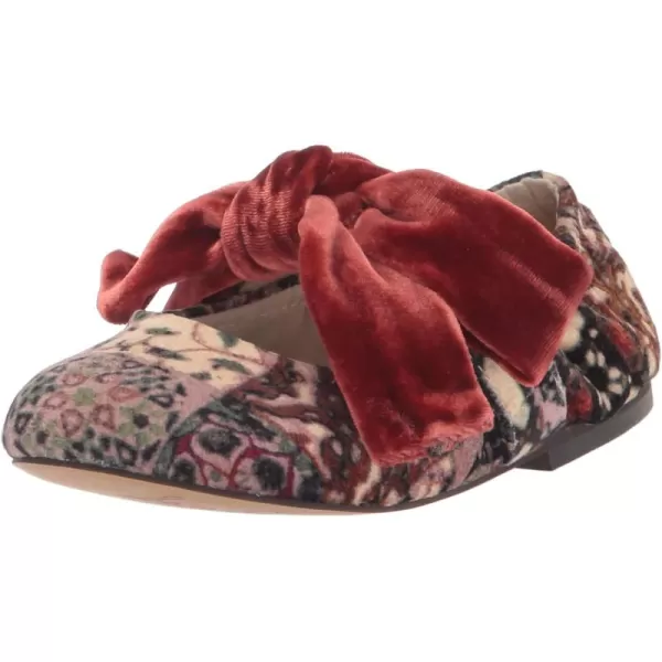 imageSam Edelman Girls Felicity Ballet FlatIvory MultiCanyon Orange