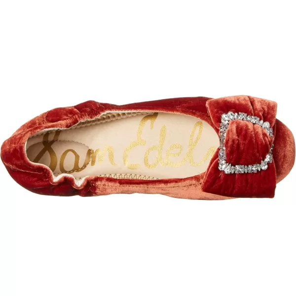 imageSam Edelman Girls Farah Ballet FlatCanyon Orange