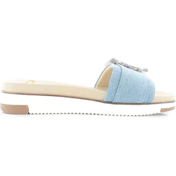 imageSam Edelman Womens Ariane Slide SandalBlue Denim