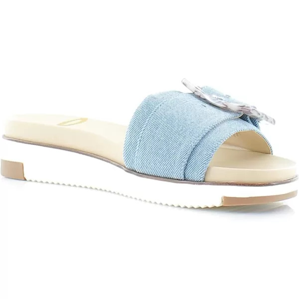 imageSam Edelman Womens Ariane Slide SandalBlue Denim