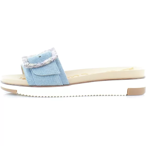 imageSam Edelman Womens Ariane Slide SandalBlue Denim