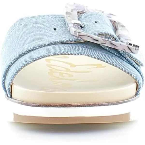 imageSam Edelman Womens Ariane Slide SandalBlue Denim