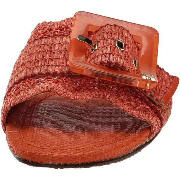 imageSam Edelman Womens Bambi Slide SandalTerra Orange