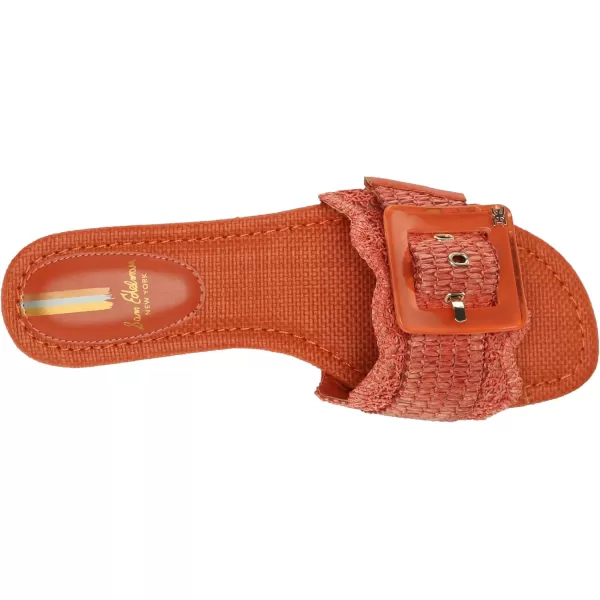 imageSam Edelman Womens Bambi Slide SandalTerra Orange
