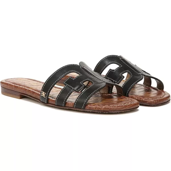 imageSam Edelman Womens Bay Slide SandalBlack Leather
