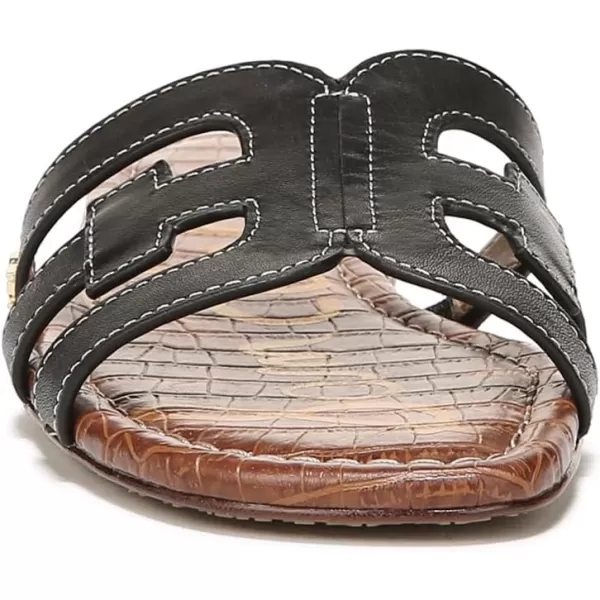 imageSam Edelman Womens Bay Slide SandalBlack Leather