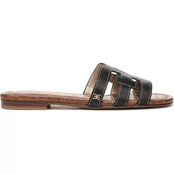imageSam Edelman Womens Bay Slide SandalBlack Leather