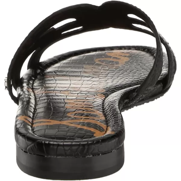imageSam Edelman Womens Bay Slide SandalBlack Mini Croco