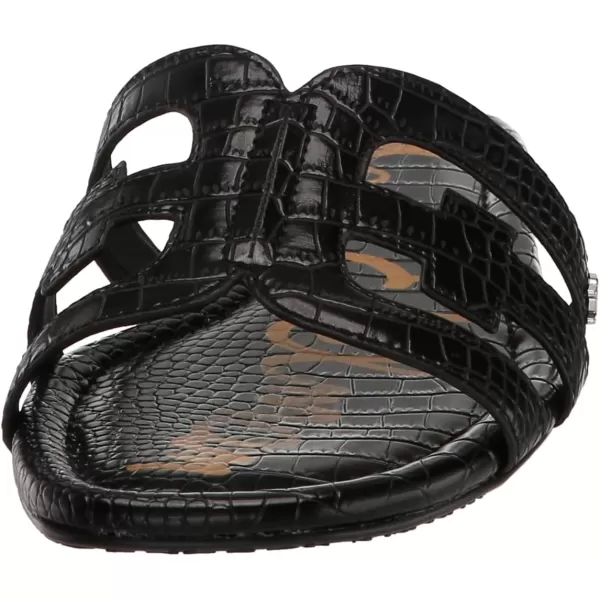 imageSam Edelman Womens Bay Slide SandalBlack Mini Croco