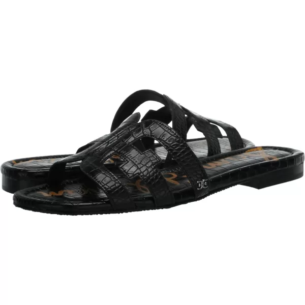 imageSam Edelman Womens Bay Slide SandalBlack Mini Croco