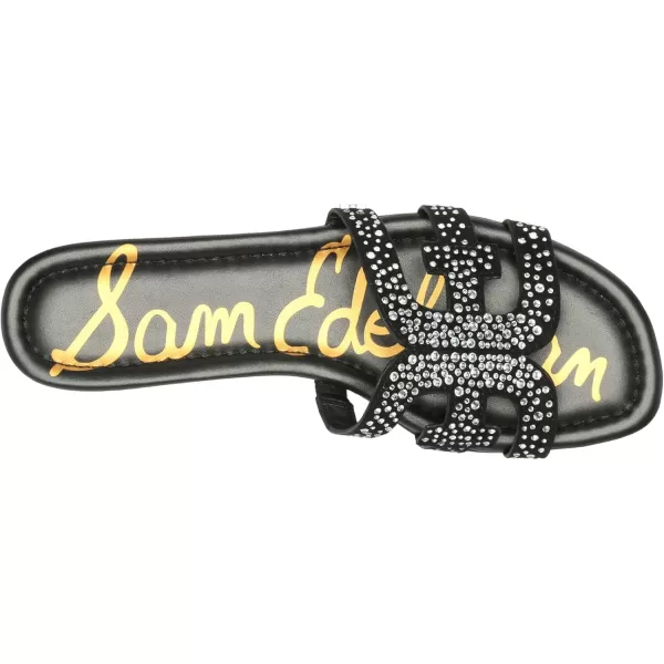 imageSam Edelman Womens Bay Slide SandalBlack Suede Gem