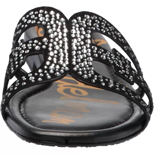 imageSam Edelman Womens Bay Slide SandalBlack Suede Gem