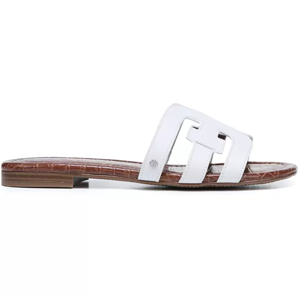 imageSam Edelman Womens Bay Slide SandalBright White Leather