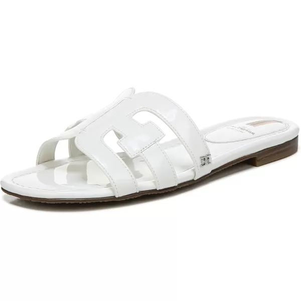imageSam Edelman Womens Bay Slide SandalBright White Patent
