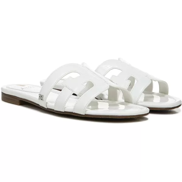 imageSam Edelman Womens Bay Slide SandalBright White Patent