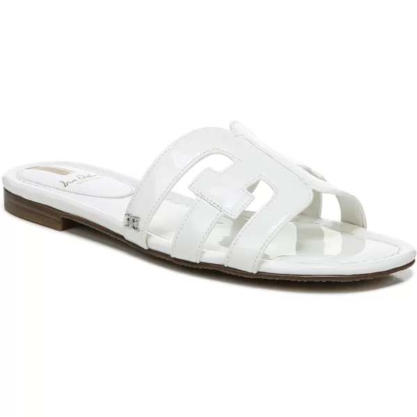 imageSam Edelman Womens Bay Slide SandalBright White Patent