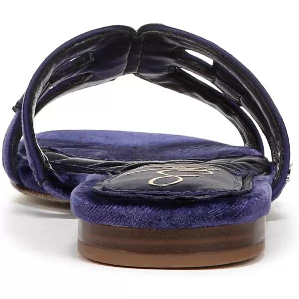 imageSam Edelman Womens Bay Slide SandalDark Winter Violet Velvet