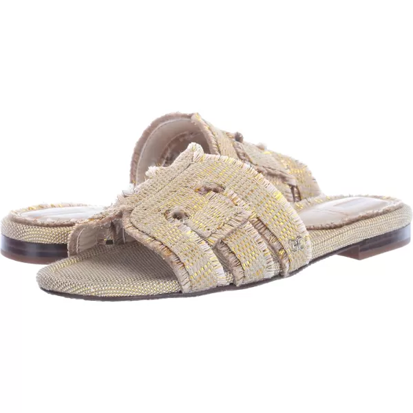 imageSam Edelman Womens Bay Slide SandalGold Quartz Fray
