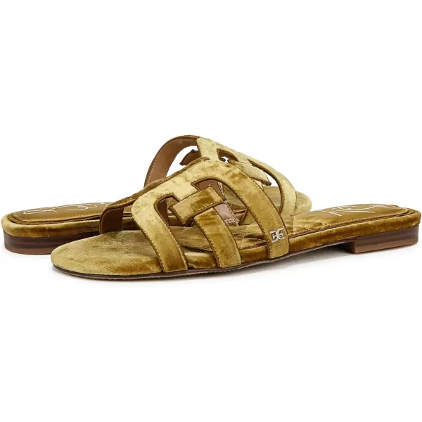 imageSam Edelman Womens Bay Slide SandalGreen Chartreuse Velvet