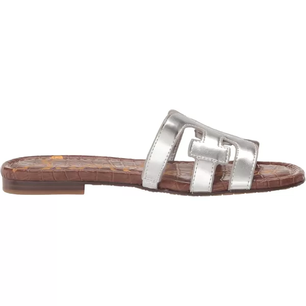 imageSam Edelman Womens Bay Slide SandalLiquid Soft Silver